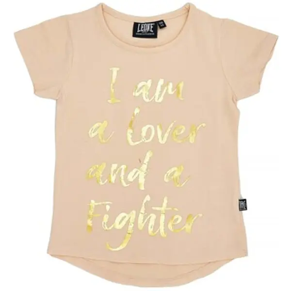 Leone 1947 Leone 1947  Majice kratkih rukava Girl Short Sleeves Chic Gold  Leone 1947
