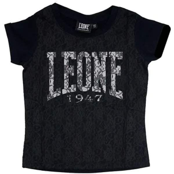 Leone 1947 Leone 1947  Majice kratkih rukava Girl T-Shirt Short Sleeves Lace Pink Girl  Leone 1947