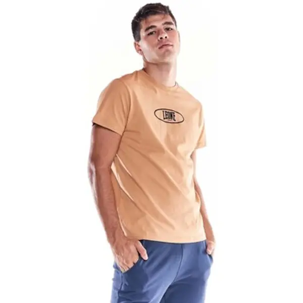 Leone 1947 Leone 1947  Majice kratkih rukava Man T-Shirt Short Sleeves Earth Tones  Leone 1947