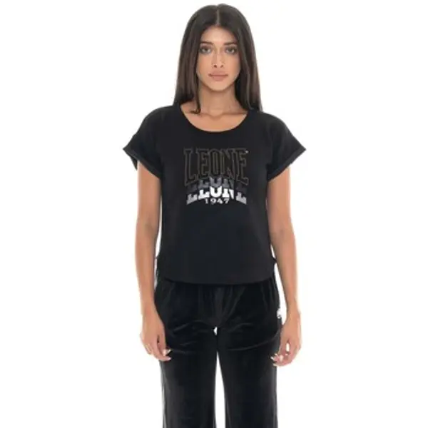 Leone 1947 Leone 1947  Majice kratkih rukava Woman T-Shirt Short Sleeves Gold Studs  Leone 1947