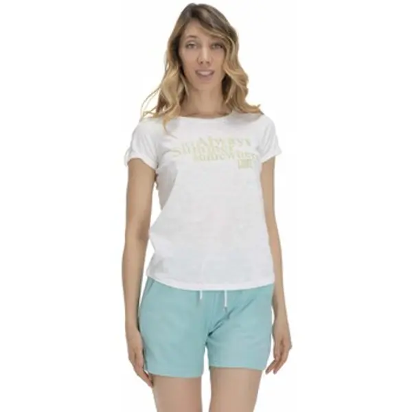 Leone 1947 Leone 1947  Majice kratkih rukava Woman T-Shirt Short Sleeves Silence Work  Leone 1947
