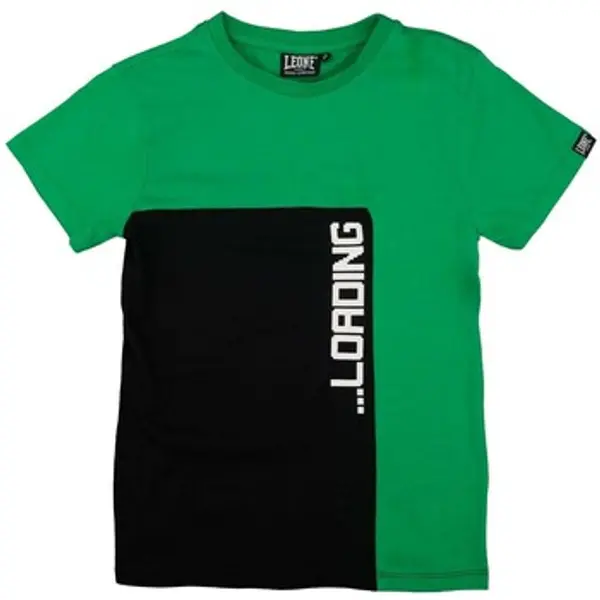 Leone 1947 Leone 1947  Majice / Polo majice Boy T-Shirt Short Sleeves B W  Leone 1947