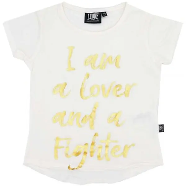 Leone 1947 Leone 1947  Majice / Polo majice Girl T-Shirt Short Sleeves Chic Gold  Leone 1947