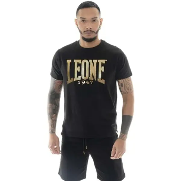 Leone 1947 Leone 1947  Majice / Polo majice Man Short Sleeves Stripe Gold  Leone 1947