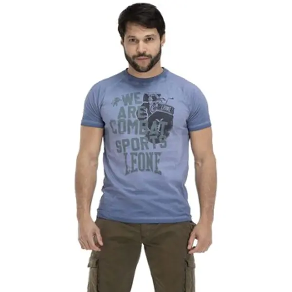 Leone 1947 Leone 1947  Majice / Polo majice Man T-Shirt Short Sleeves Indigo  Leone 1947