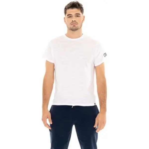 Leone 1947 Leone 1947  Majice / Polo majice Man T-Shirt Short Sleeves Slub Small Logo  Leone 1947