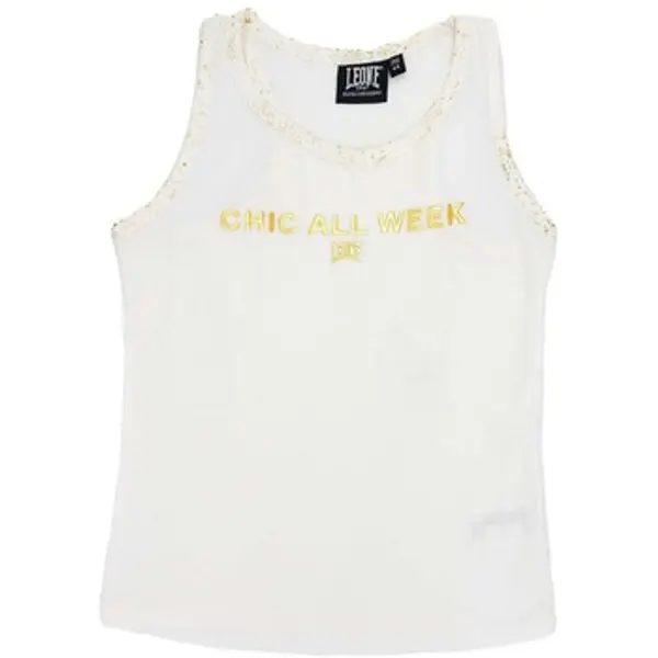 Leone 1947 Leone 1947  Majice s naramenicama i majice bez rukava Girl Tank Chic Gold  Leone 1947