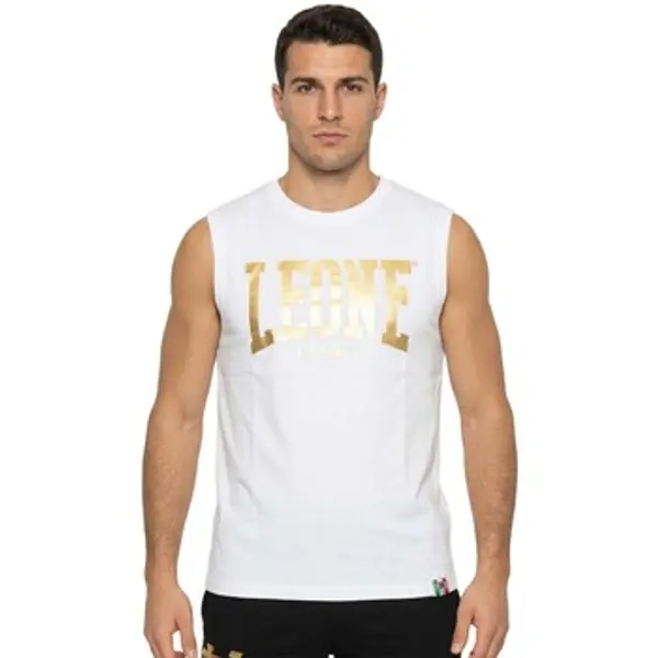 Leone 1947 Leone 1947  Majice s naramenicama i majice bez rukava Man T-Shirt Sleeveless Gold  Leone 1947