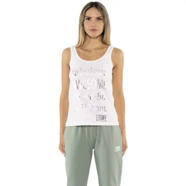 Leone 1947 Leone 1947  Majice s naramenicama i majice bez rukava Woman Tank Spring Vibes  Leone 1947