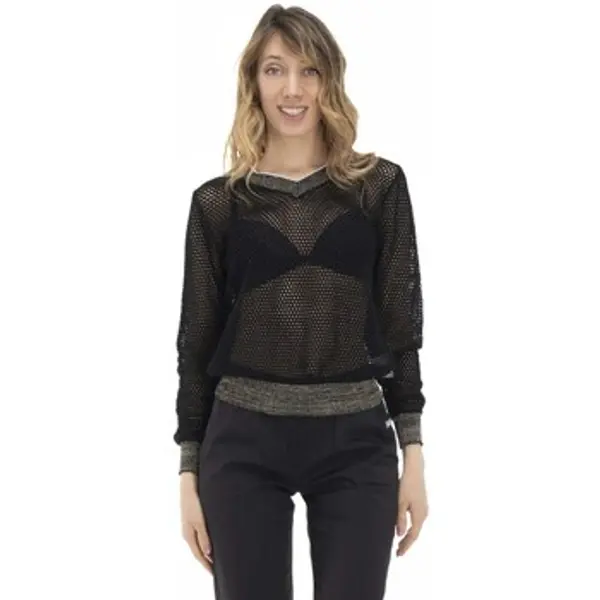 Leone 1947 Leone 1947  Sportske majice Woman Knitted V Neck Earth Tones  Leone 1947