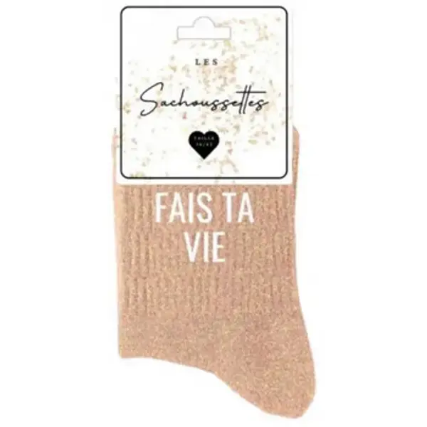 Les Sachoussettes Les Sachoussettes  Čarape Fais ta vie  Les Sachoussettes