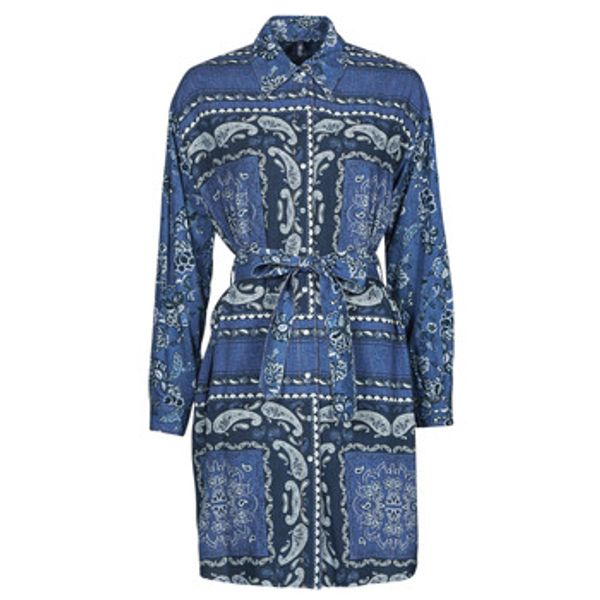 Liu Jo Liu Jo  Kratke haljine ABITO CAMICIA DEN.BLUE PRINTS WASH  Liu Jo