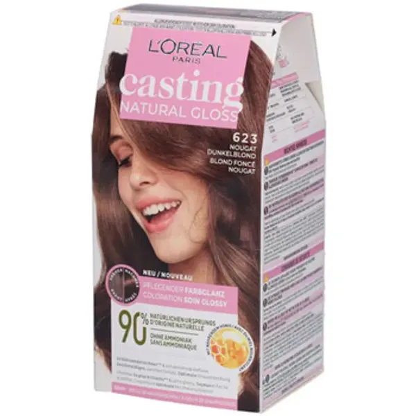 L'oréal L'oréal  Boje za kosu Casting Natural Gloss Hair Color - 623 Blond Foncé Noug  L'oréal