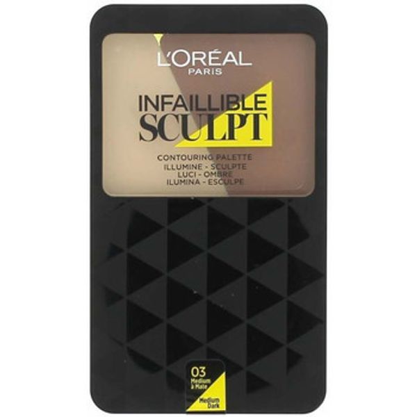 L'oréal L'oréal  Highlighteri Infallible Sculpt Contouring Palette - 03 Médium à Mate  L'oréal