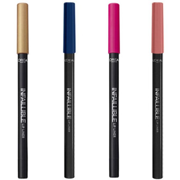L'oréal L'oréal  Olovke za usne Set of 4 Infallible Lip Liner - 201/109/103/01  L'oréal