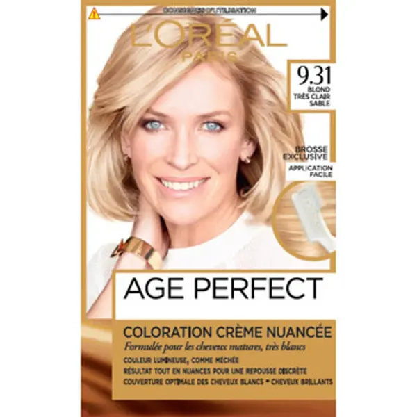 L’Oréal Paris L’Oréal Paris  Boje za kosu Age Perfect Toned Cream Hair Color - 9.31 Blond Très Cl  L’Oréal Paris