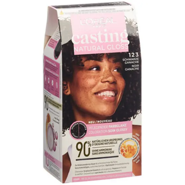 L’Oréal Paris L’Oréal Paris  Boje za kosu Casting Natural Gloss Hair Color - 123 Noir Ganache  L’Oréal Paris