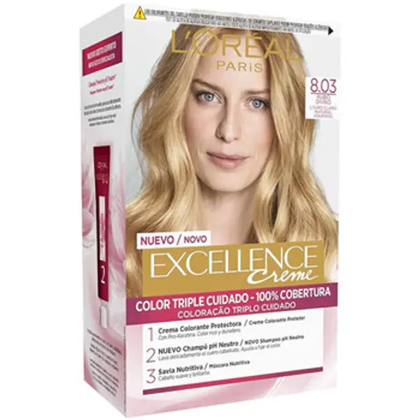 L’Oréal Paris L’Oréal Paris  Boje za kosu Coloration Excellence - 8.03 Beige Blond  L’Oréal Paris