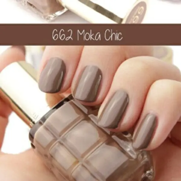 L’Oréal Paris L’Oréal Paris  Lakovi za nokte Color Riche Oil Nail Polish - 662 M0ka Chic  L’Oréal Paris