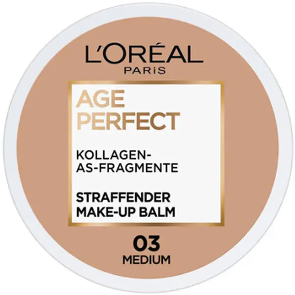 L’Oréal Paris L’Oréal Paris  Tekući puderi i primeri Age Perfect Firming Makeup Balm - 03 Medium  L’Oréal Paris