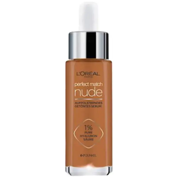 L’Oréal Paris L’Oréal Paris  Tekući puderi i primeri True Match Nude Tinted Serum - 6-7 Dunkel  L’Oréal Paris