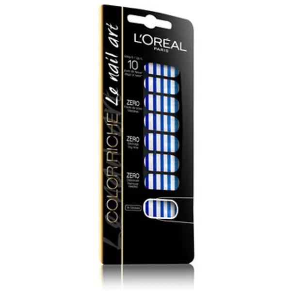 L'oréal L'oréal  Pribor za nokte Color Riche Nail Stickers - 05 French Mariniere  L'oréal