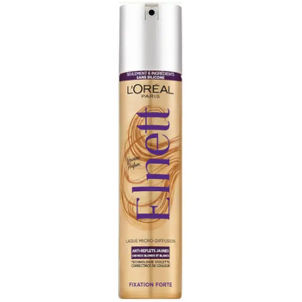 L'oréal L'oréal  Proizvodi za oblikovanje kose Elnett Strong Hold Hairspray - Anti-Yellow Tones  L'oréal