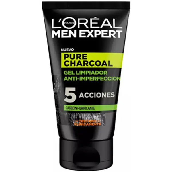 L'oréal L'oréal  Proizvodi za uklanjanje šminke i čišćenje lica Pure Charcoal Purifying Cleanser Men Expert 100ml  L'oréal
