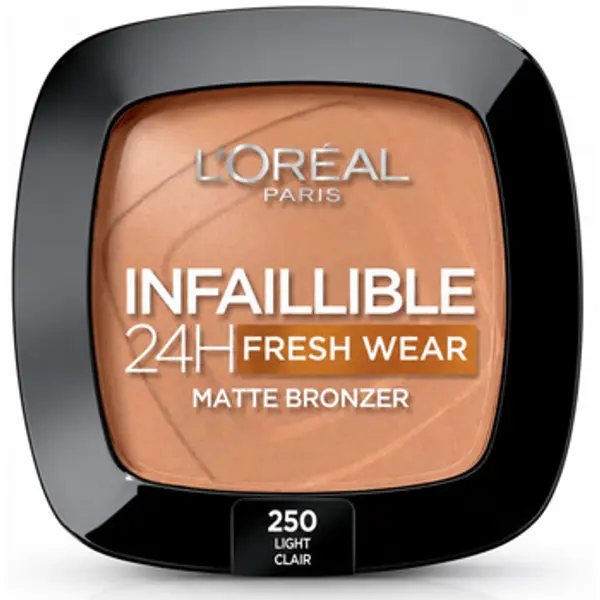 L'oréal L'oréal  Rumenila i puderi u kamenu Infallible 24 Fresh Wear Matte Bronzing Powder - 250 Li  L'oréal