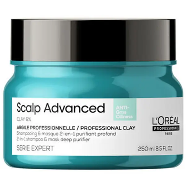 L'oréal L'oréal  Šamponi Deep Purifying 2-in-1 Shampoo   Mask Scalp Advanced 500  L'oréal