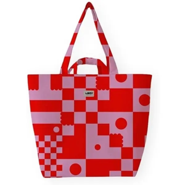 Lori Barcelona Lori Barcelona  Shopper torbe  Tramma Bag - Red/Pink  Lori Barcelona