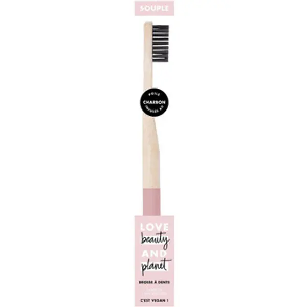Love Beauty & Planet Love Beauty & Planet  Pribor i dodaci za njegu tijela Bamboo Charcoal Toothbrush - Soft  Love Beauty & Planet