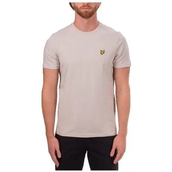 Lyle & Scott Lyle & Scott  Majice kratkih rukava T-shirt manches courtes  col rond beige  Lyle & Scott