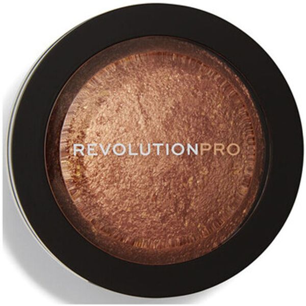 Makeup Revolution Makeup Revolution  Highlighteri Highlighter Powder Skin Finish - Golden Glare  Makeup Revolution