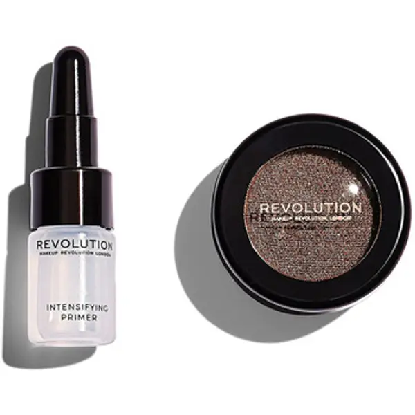 Makeup Revolution Makeup Revolution  Sjenila za oči i baze za sjenila Eyeshadow + Base Flawless Foils - Overcome  Makeup Revolution