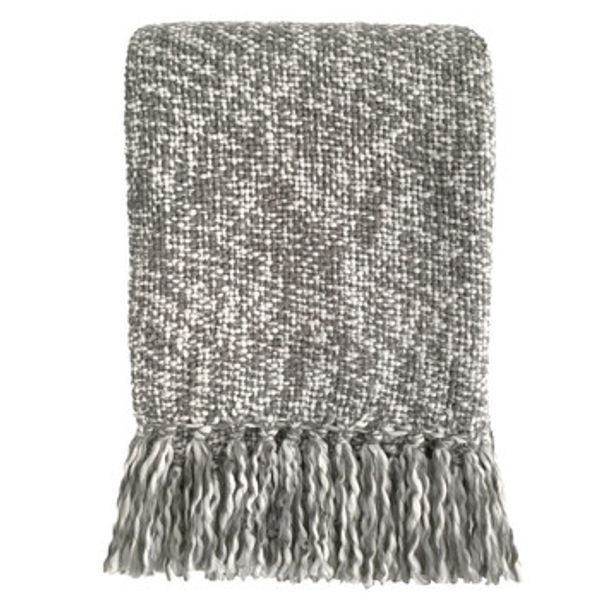 Malagoon Malagoon  Deke Marble grey throw  Malagoon