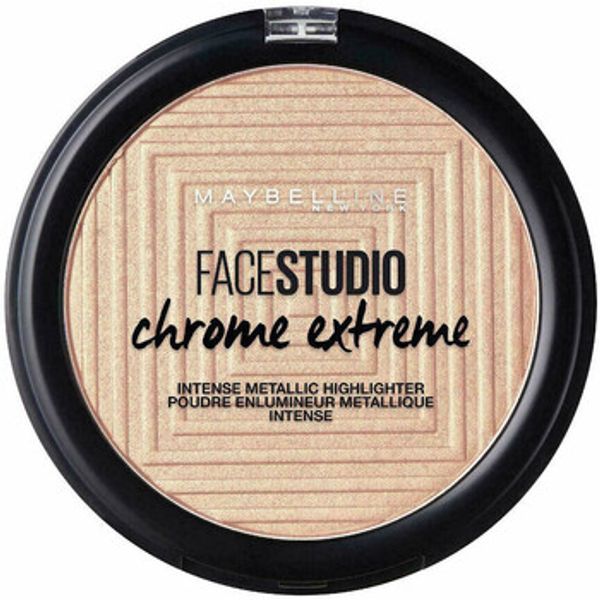 Maybelline New York Maybelline New York  Highlighteri Face Studio Chrome Metallic Highlighter Powder - 300 Sand  Maybelline New York