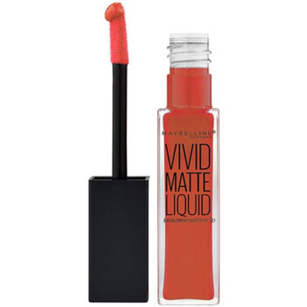 Maybelline New York Maybelline New York  Ruževi za usne Vivid Matte Liquid Lipstick - 25 Orange Shot  Maybelline New York