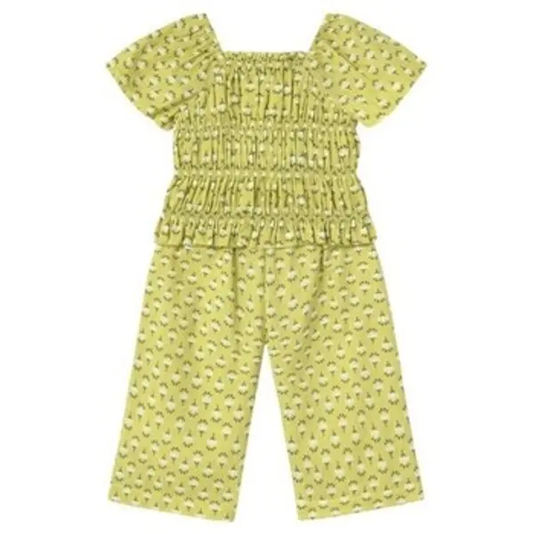 Mayoral Mayoral  Dječji kompleti 1573 Conjunto pantalón y top nido de abeja bebé Verde  Mayoral