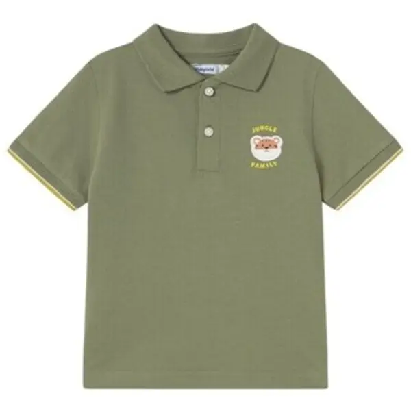 Mayoral Mayoral  Košulje dugih rukava 1108 Polo algodón Verde  Mayoral