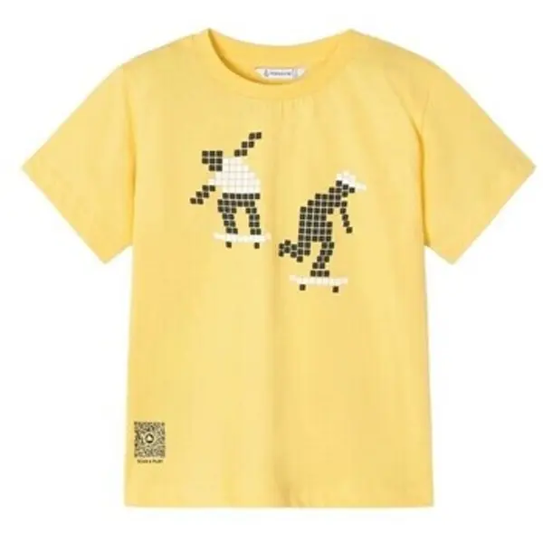 Mayoral Mayoral  Košulje dugih rukava 3013 camiseta Amarillo  Mayoral