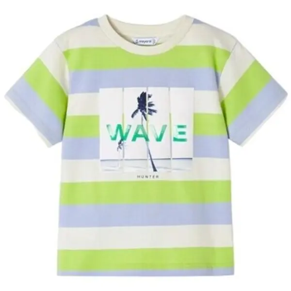 Mayoral Mayoral  Majice kratkih rukava 3019 camiseta Verde  Mayoral