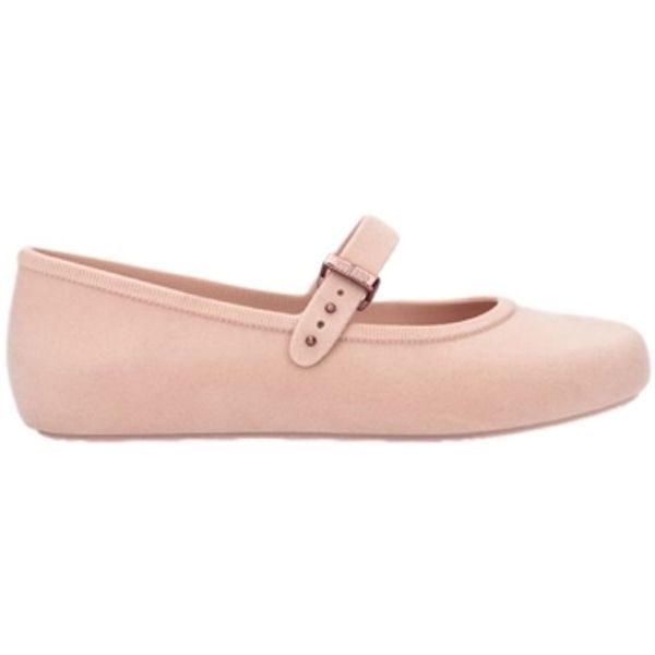 Melissa Melissa  Balerinke i Mary Jane cipele Soft Ballerina Velvet Fem - Pink  Melissa