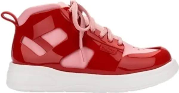 Melissa Melissa  Modne tenisice Player Sneaker AD - White/Red  Melissa