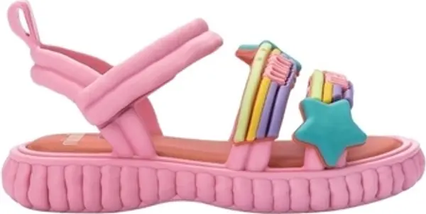 Melissa Melissa  Sandale i polusandale MINI  Baby Create + Play Doh Sandals - Pink/Orange  Melissa