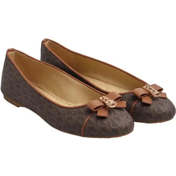 MICHAEL Michael Kors MICHAEL Michael Kors  Balerinke i Mary Jane cipele 49H3HNFP1B-BROWN  MICHAEL Michael Kors