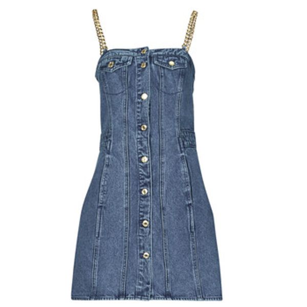 MICHAEL Michael Kors MICHAEL Michael Kors  Kratke haljine CHAIN STRAP DENIM DRESS  MICHAEL Michael Kors