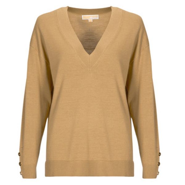 MICHAEL Michael Kors MICHAEL Michael Kors  Puloveri MERINO VNK BUTN SLV SWTR  MICHAEL Michael Kors
