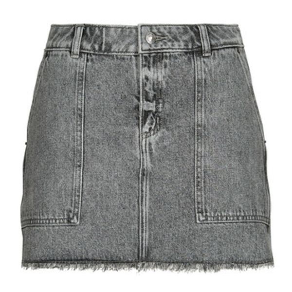 MICHAEL Michael Kors MICHAEL Michael Kors  Suknje FRAYED DENIM MINI SKIRT  MICHAEL Michael Kors