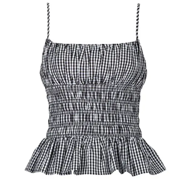 MICHAEL Michael Kors MICHAEL Michael Kors  Topovi i bluze GINGHAM SMOCK TOP  MICHAEL Michael Kors